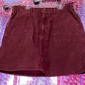 American Eagle Corduroy Skirt